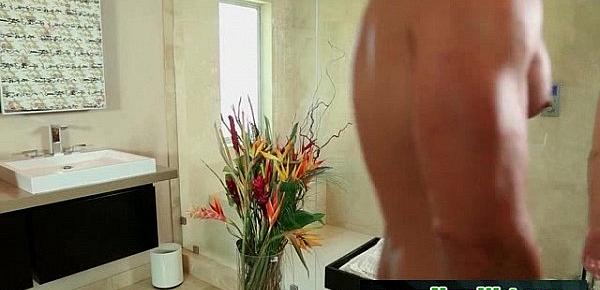  Slippery Nuru Asian Massage And Shower Handjob 10